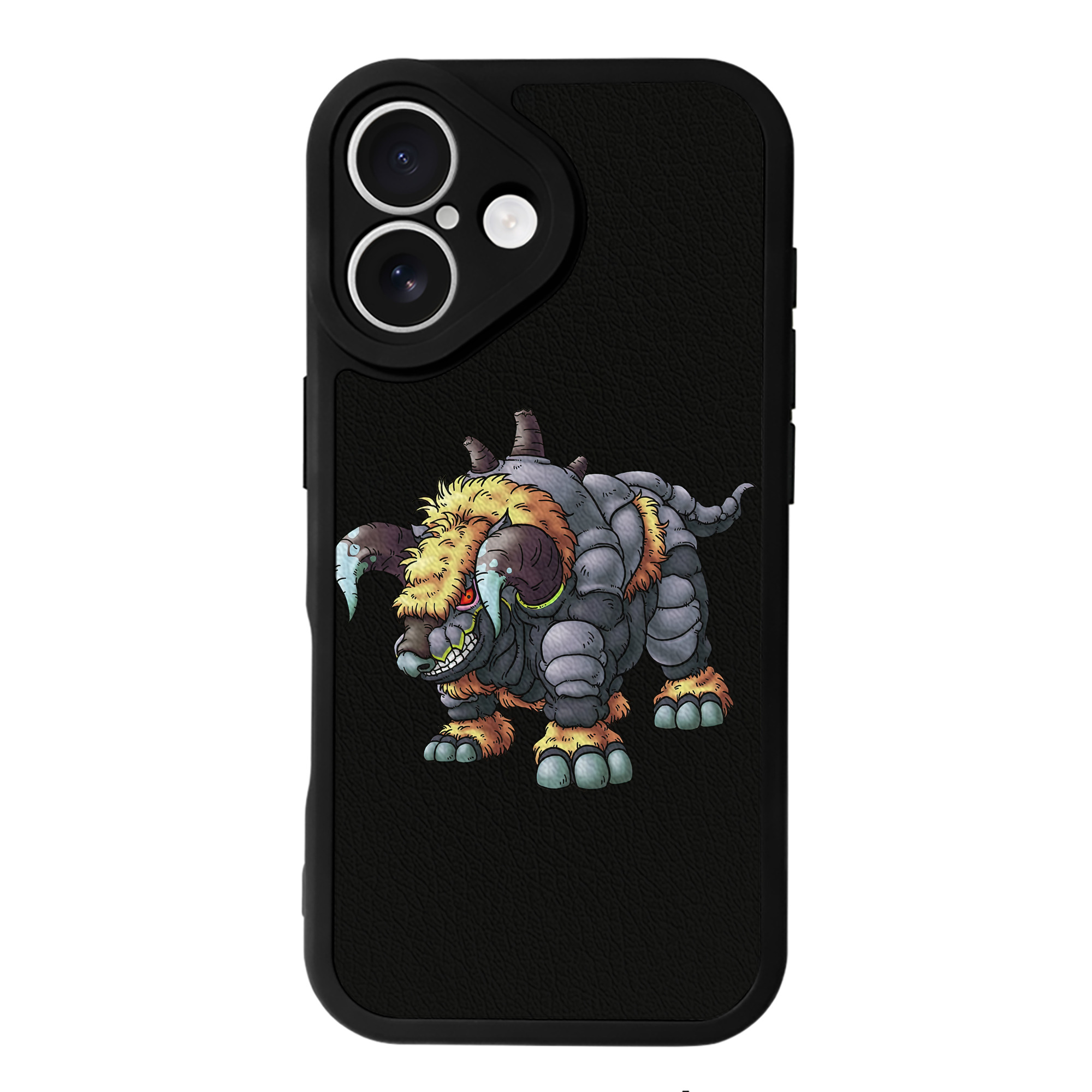 （画像用） ドラゴンクエスト Doragon Kuesuto Dragon Quest 【iPhone 16シリーズ対応】シリコンスマホケース（レザー調） 材質：シリコン